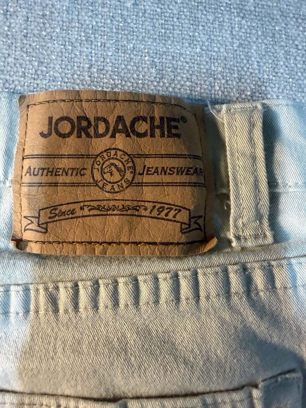 Jordache Lo-Rise Stretch Khaki Pants Size 9/10 - Picture 9 of 10